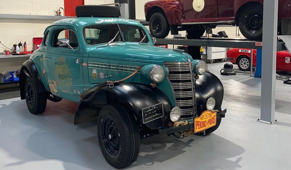 Fangio 1938 Chevrolet Master Rally Preparation