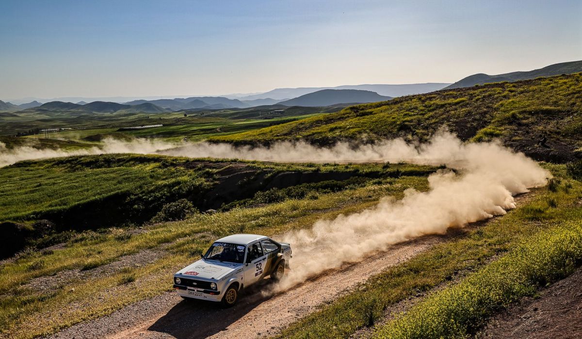 Rally car